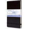 Блокнот для акварели MOLESKINE ART WATERCOLOR, нелинованный, черный ARTMM804