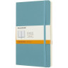 Блокнот MOLESKINE Classic Soft XL, нелинованный, голубой QP623B35