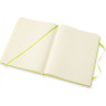 Блокнот MOLESKINE CLASSIC XLARGE нелинованный, лаймовый QP092C2