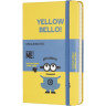 Блокнот MOLESKINE LIMITED EDITION MINIONS POCKET, линейка, желтый LEMI01MM710M10