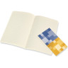Блокнот MOLESKINE VOLANT POCKET, нелинованный, синий/желтый янтарный QP713B41M17
