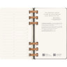 Еженедельник MOLESKINE SPIRAL XL , черный DHSPB12MWH4